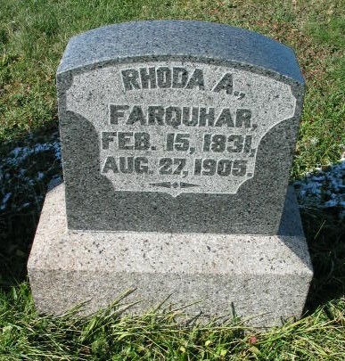 Rhoda A. Farquhar